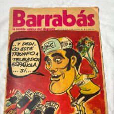 Coleccionismo deportivo: BARRABAS Nº 43. AÑO 1973. REVISTA SATÍRICA DEPORTIVA. TOUR DE FRANCIA ESPAÑOL.
