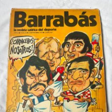 Coleccionismo deportivo: BARRABAS Nº 52. AÑO 1973. REVISTA SATÍRICA DEPORTIVA. LA VIOLENCIA EN EL FUTBOL.