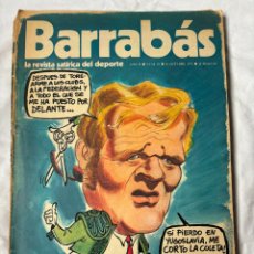 Coleccionismo deportivo: BARRABAS Nº 55. AÑO 1973. REVISTA SATÍRICA DEPORTIVA. CITA ANTE YUGOSLAVIA.
