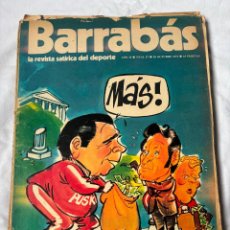 Coleccionismo deportivo: BARRABAS Nº 57. AÑO 1973. REVISTA SATÍRICA DEPORTIVA. GRECIA VS YUGOSLAVIA.