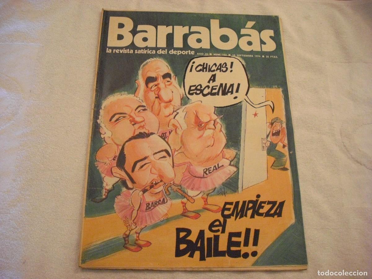 Coleccionismo deportivo: BARRABAS N. 102 , 1974 - Foto 1