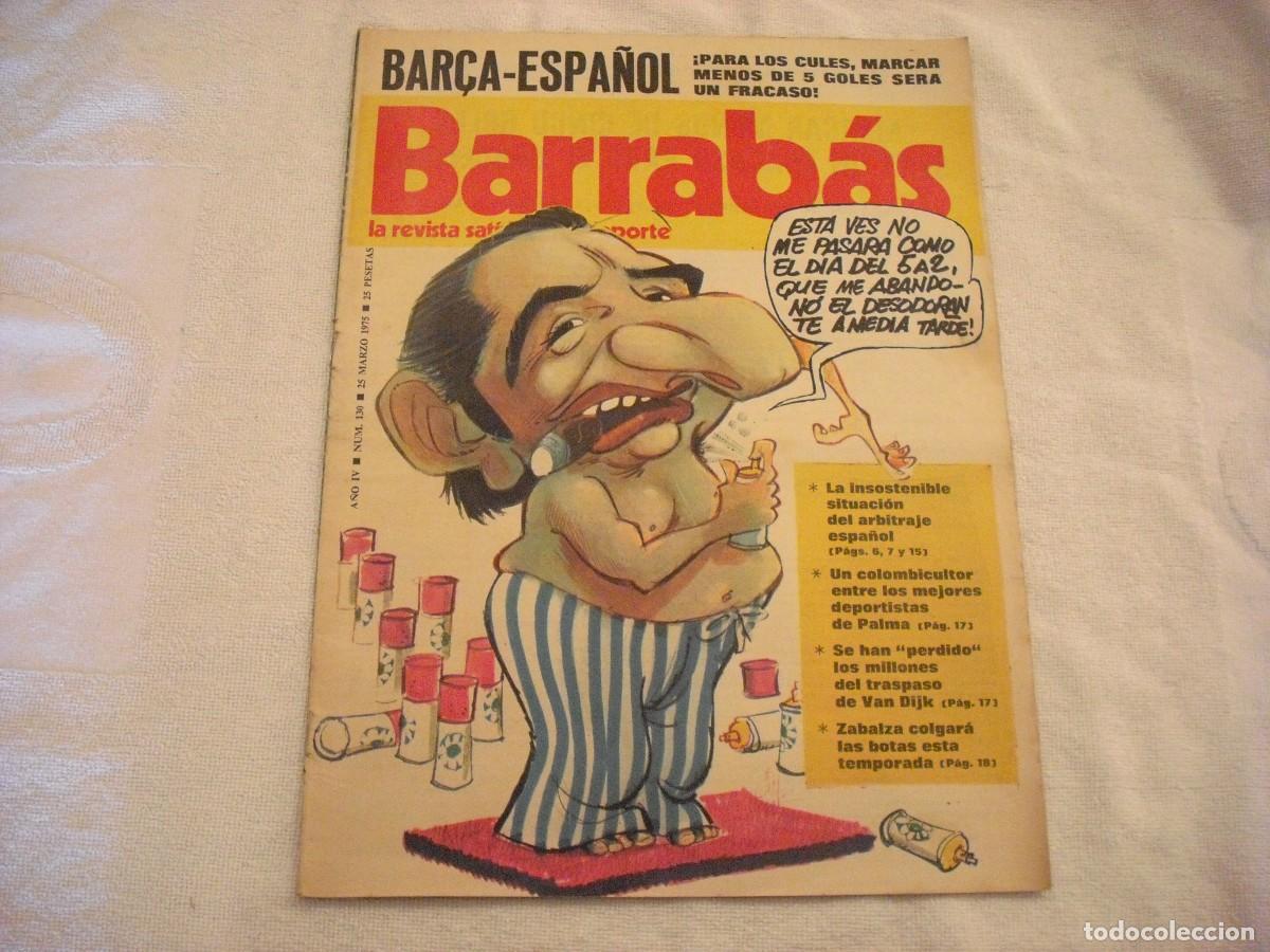 Coleccionismo deportivo: BARRABAS N. 130 . 1975 - Foto 1