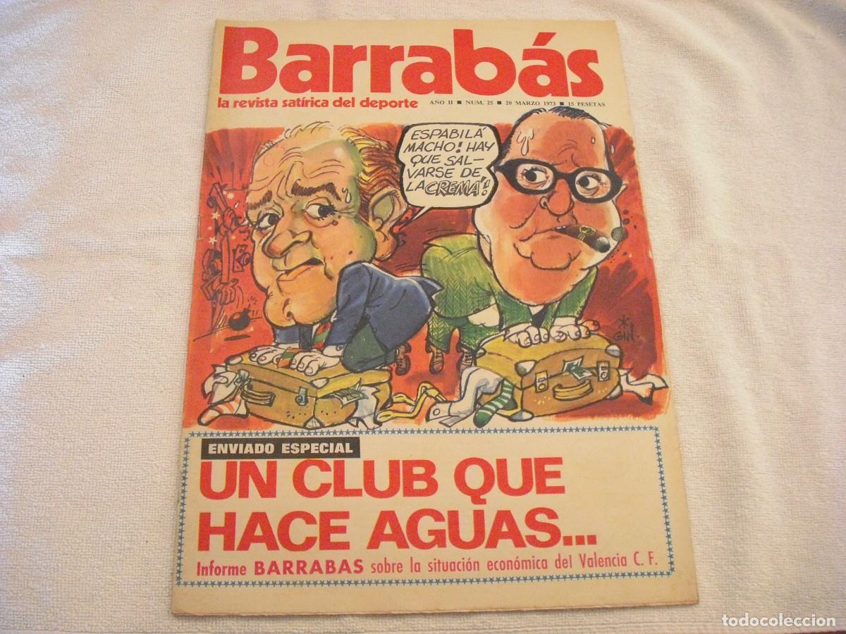 Coleccionismo deportivo: BARRABAS N. 25 . MARZO 1973 - Foto 1