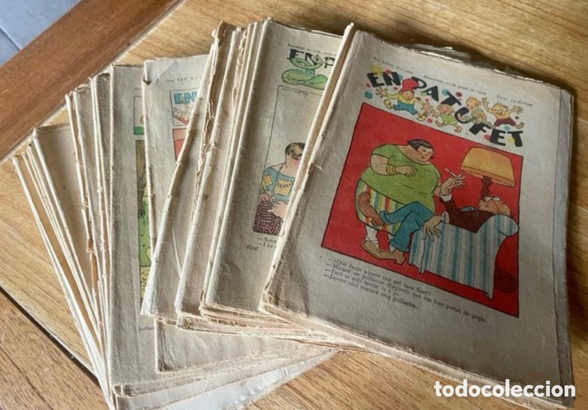 Colecionismo desportivo: Lote 30 revistas En Patufet a&ntilde;os 20 originales