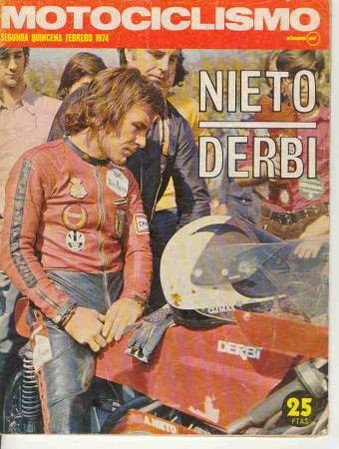 Colecionismo desportivo: MOTOCICLISMO A. Nieto
