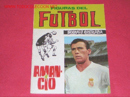 Sports collectibles: FIGURAS DEL FUTBOL N&ordm;2 - BIOGRAFIA AMACIO - REAL MADRID - REVISTA