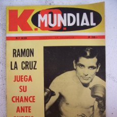 Coleccionismo deportivo: REVISTA ARGENTINA DE BOXEO K.O.MUNDIAL Nº830, OCTUBRE 10 ,1968. Lote 15729559
