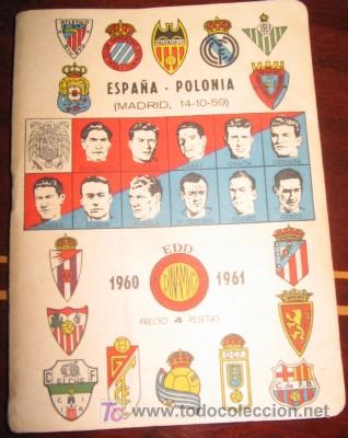 Coleccionismo deportivo: DIN&Aacute;MICO TEMPORADA 1960-1961