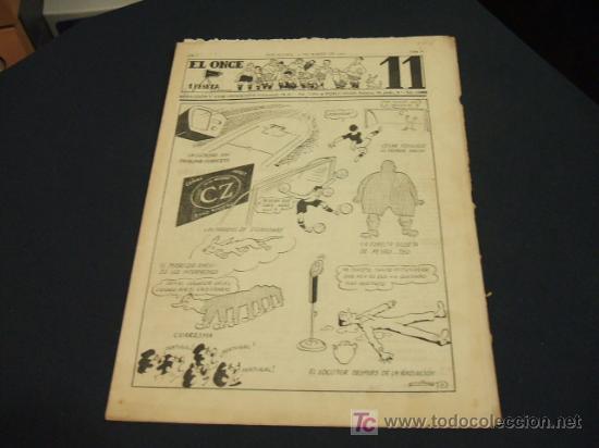 Collectionnisme sportif: EL ONCE - A&Ntilde;O I - NUM. 8 - 14 MARZO 1945