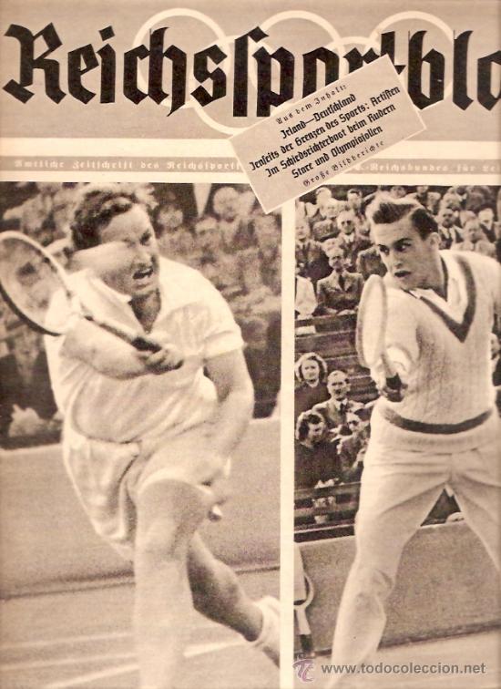 Collectionnisme sportif: Revista Reichsportblatt n&ordm; 22 mayo 1939