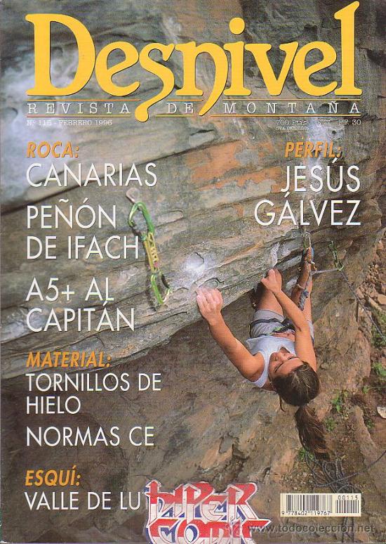 Coleccionismo deportivo: DESNIVEL N&ordm; 115 , REVISTA DE MONTA&Ntilde;A - editada - 1996