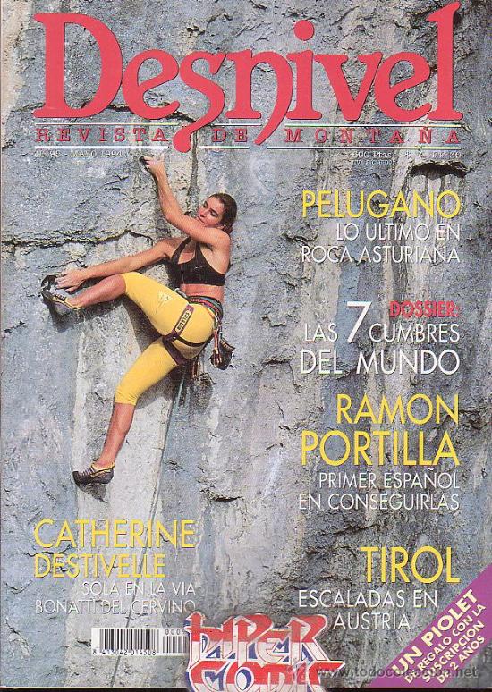 Coleccionismo deportivo: DESNIVEL N&ordm; 95 , REVISTA DE MONTA&Ntilde;A - editada - 1994