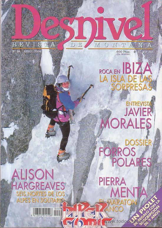 Coleccionismo deportivo: DESNIVEL N&ordm; 94 , REVISTA DE MONTA&Ntilde;A - editada - 1994
