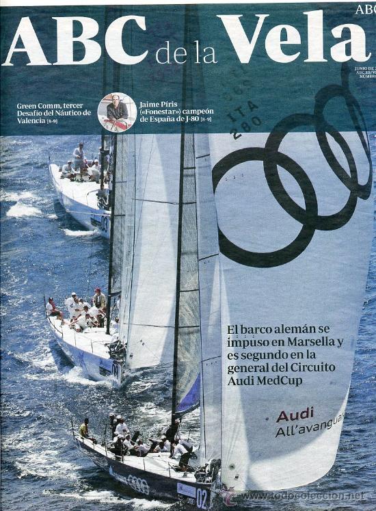 Coleccionismo deportivo: DIARIO ABC / ESPECIAL VELA JUNIO 2011 - 16PGS - DEPORTES