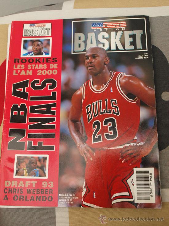 Coleccionismo deportivo: REVISTA BALONCESTO MICHAEL JORDAN NBA ACTION BASKET 1993 NBA PLAYOFFS NBA DRAFT 1993