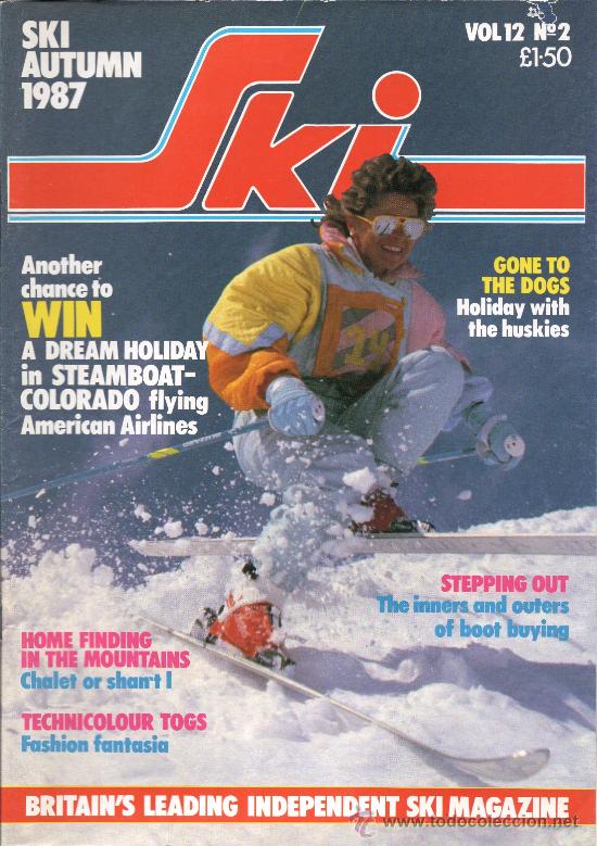 Coleccionismo deportivo: SKI volumen 12, n&ordm; 2 (esqu&iacute;)