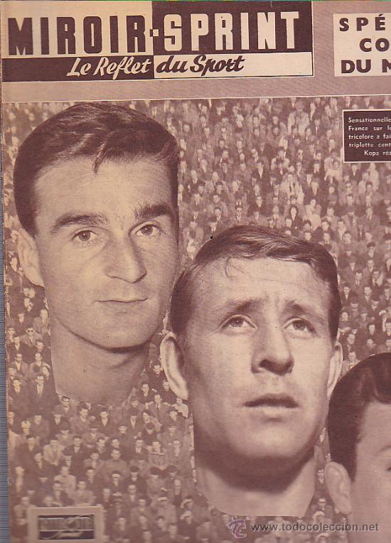 Sports collectibles: REVISTA MIROIR-SPRINT 9-6-1958 N&ordm; 627