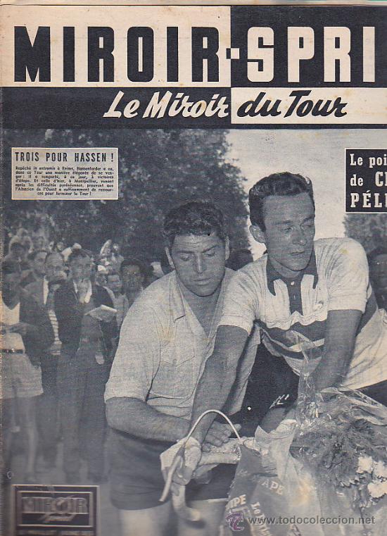 Sports collectibles: REVISTA LE MIROIR SPRINT  20-7-1956