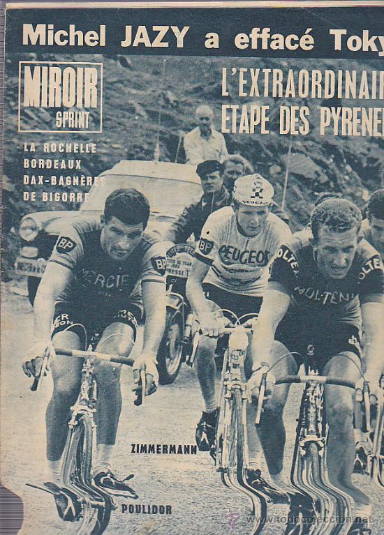 Sports collectibles: REVISTA LE MIROIR SPRINT 1-7-1965