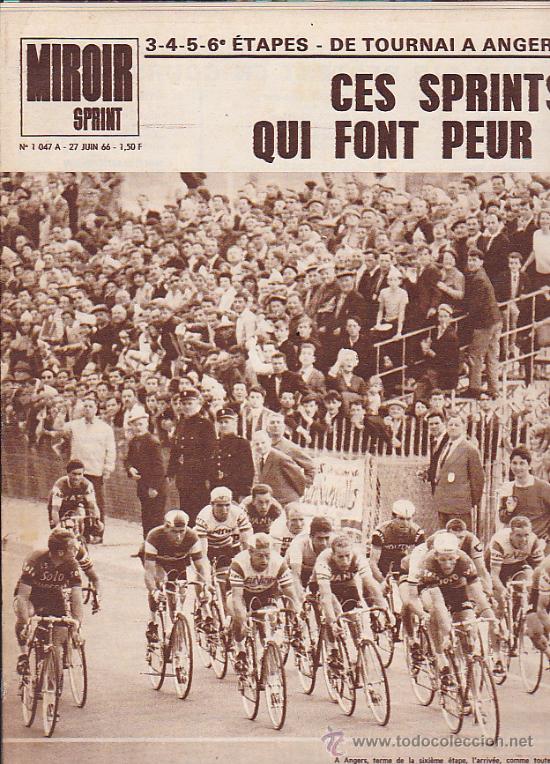Sports collectibles: REVISTA LE MIROIR SPRINT 27-6-1966