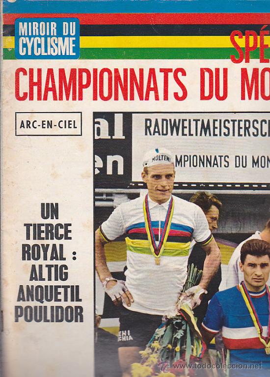 Sports collectibles: REVISTA SPECIAL CAMPEONATO DEL MUNDO CICLISMO 9-1966 MIROIR DU CICLISME