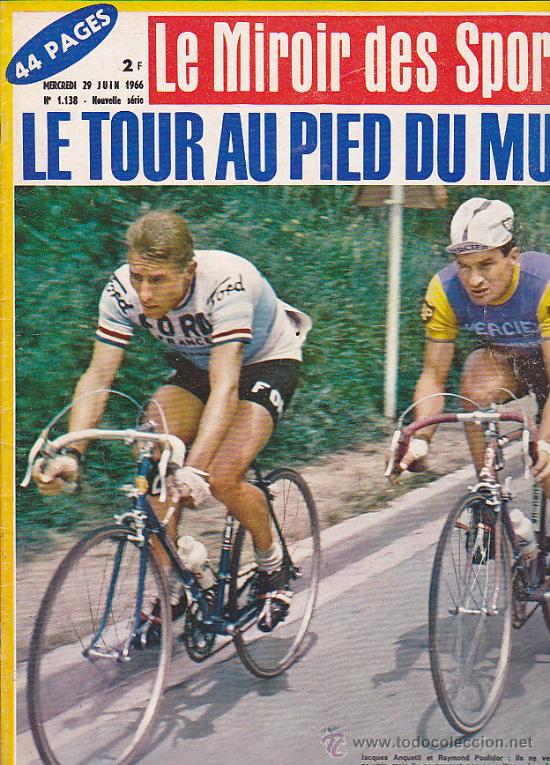 Sports collectibles: REVISTA LE MIROIR DES SPORTS JUNIO 1966