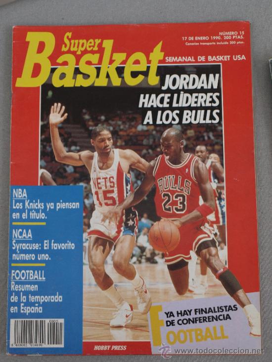 Coleccionismo deportivo: REVISTA BALONCESTO NBA 1991 SUPERBASKET 15 MICHAEL JORDAN BULLS