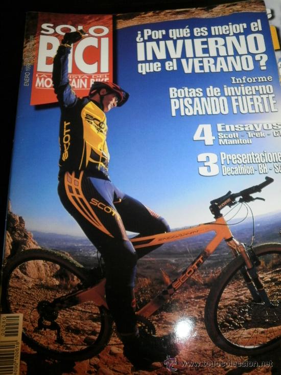 Coleccionismo deportivo: SOLO BICI LA REVISTA DEL MOUNTAIN BIKE N&ordm; 80 - GIANT- SHIMANO - ALPINESTARS - ORBEA - ZEUS - MONTY