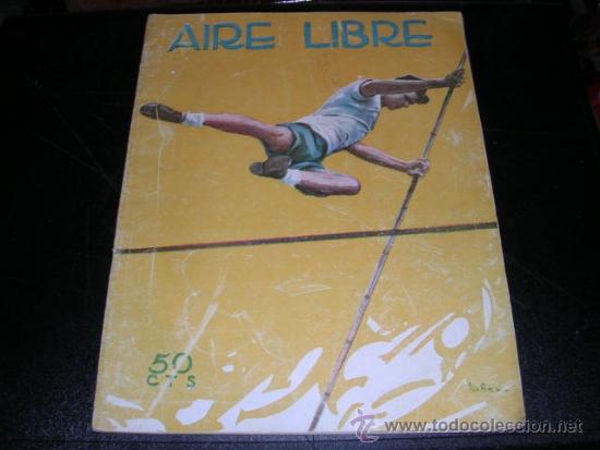 Sports collectibles: REVISTA AIRE LIBRE - A&Ntilde;O I DICIEMBRE 1923, NUM 2, MUY ILUSTRADA, SE&Ntilde;ALES DE USO