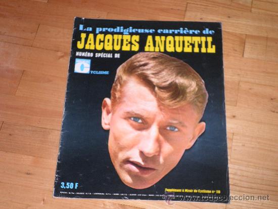 Coleccionismo deportivo: Ciclismo. Miroir du Cyclisme n&ordm;119. Especial Jacques Anquetil 1969