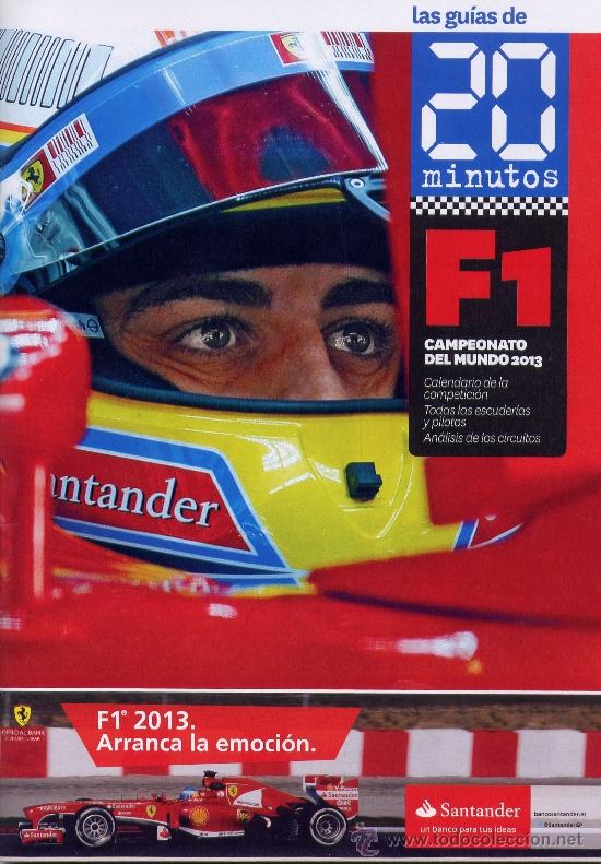 Coleccionismo deportivo: Guia de Formula 1 - F1 - Campeonato del Mundo 2013 - Periodico 20 minutos