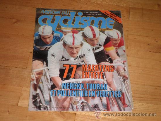 Coleccionismo deportivo: Ciclismo. Miroir du cyclisme. N&ordm;242. Noviembre 1977