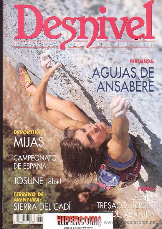 Coleccionismo deportivo: DESNIVEL N&ordm; 123 , REVISTA DE MONTA&Ntilde;A - editada - 1990