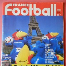 Coleccionismo deportivo: REVISTA GUIA FRANCE FOOTBALL EXTRA MUNDIAL FRANCIA 1998 - SUPLEMENTO ESPECIAL 98. Lote 40656382