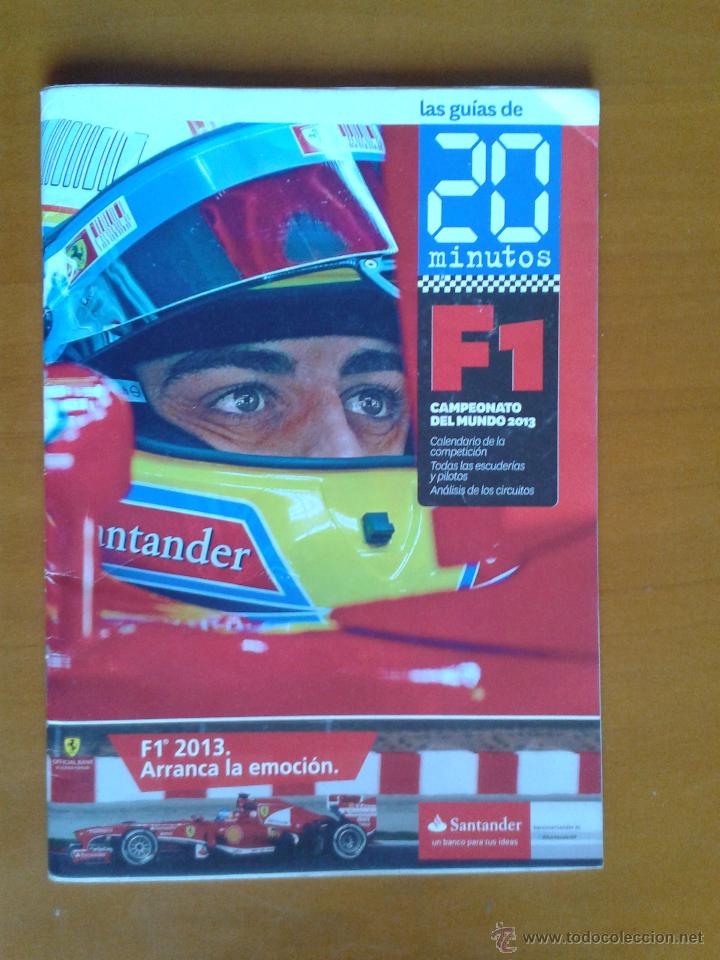 Coleccionismo deportivo: Gu&iacute;a F&oacute;rmula 1 F1 campeonato del mundo 2013 68 pg automovilismo Ferrari Mercedes Fernando Alonso