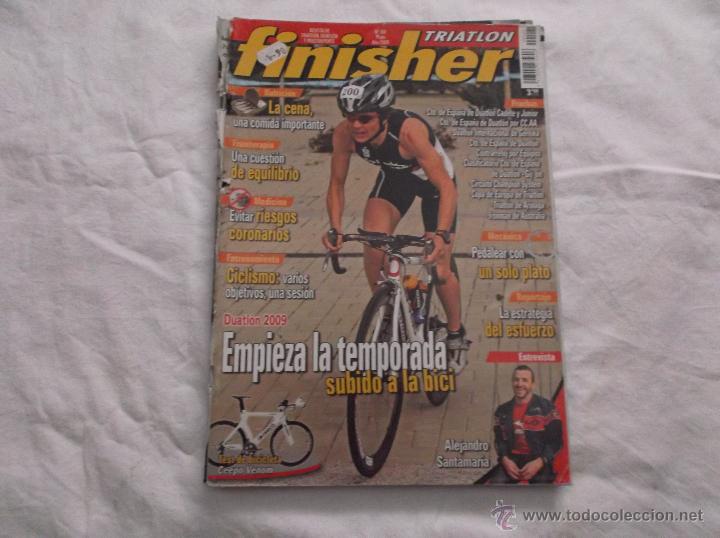 Coleccionismo deportivo: FINISHER N&ordm; 101. LA CENA. CUESTI&Oacute;N DE EQUILIBRIO. CICLISMO. EMPIEZA LA TEMPORADA EN BICI. ESFUERZO.
