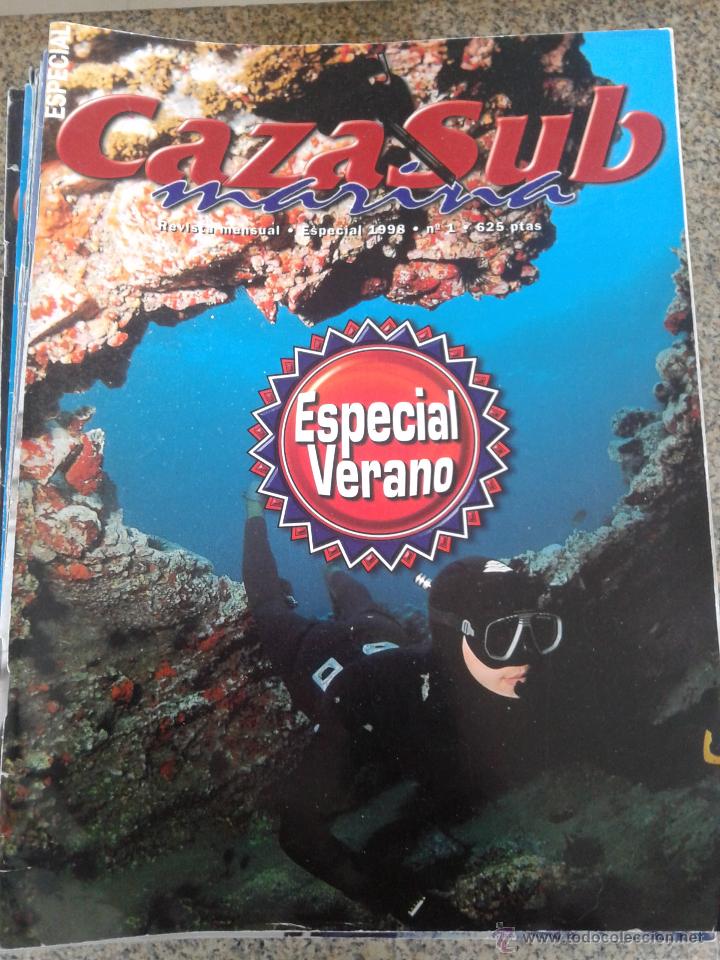 Coleccionismo deportivo: REVISTA - CAZA SUBMARINA - N&ordm; 1 - ESPECIAL 1998  -- ESPECIAL VERANO --