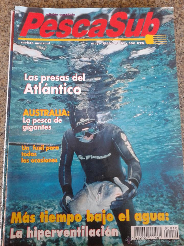 Coleccionismo deportivo: REVISTA PESCA SUBMARINA -- N&ordm; 10 - MAYO 1996 --
