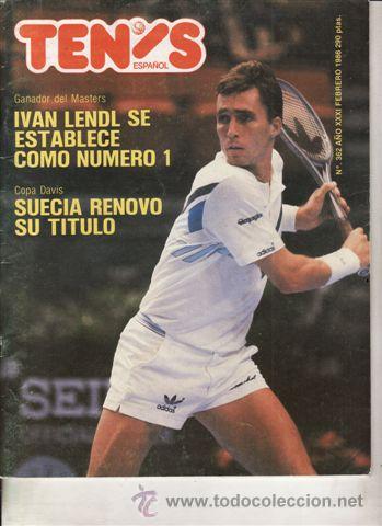 Sports collectibles: REVISTA TENIS ESPA&Ntilde;OL N&ordm; 362 A&Ntilde;O 1986. EL NUEVO ENTOQUE DE LA COPA DAVIS. EL MASTERS DIA A DIA.