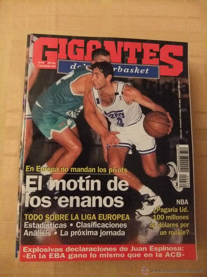 Sammelleidenschaft Sport: GIGANTES DEL SUPERBASKET, 470, 07-11-1994. UNICAJA RONDA - REAL MADRID
