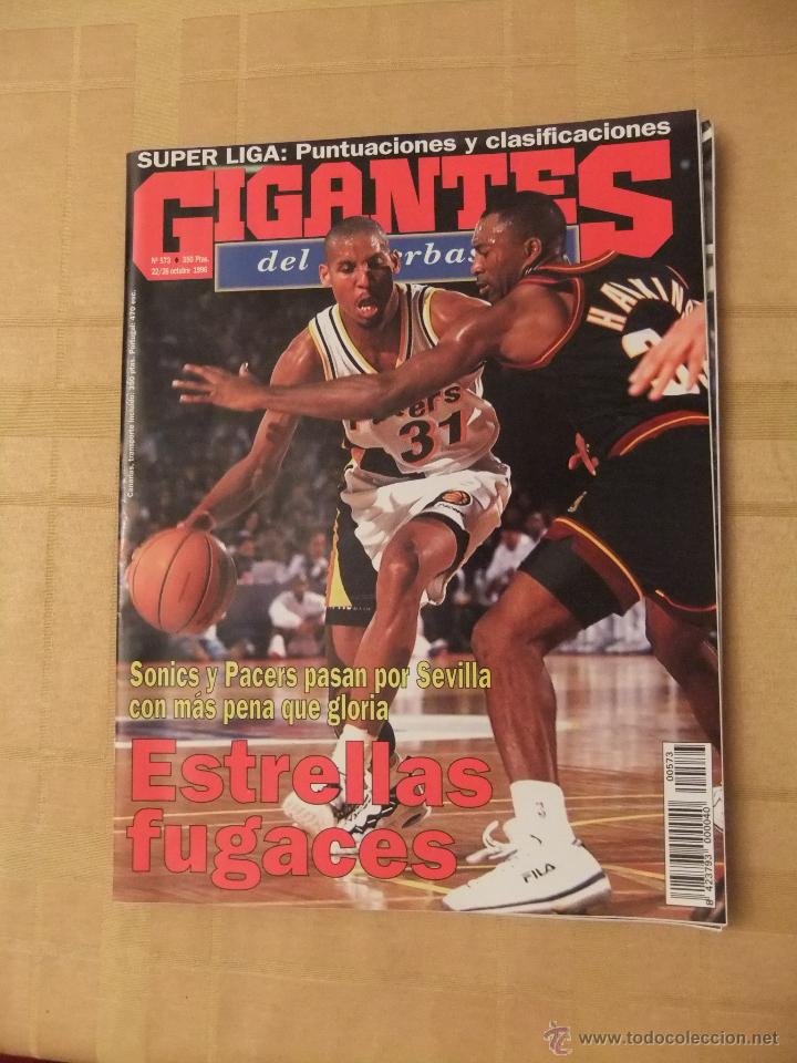 Sammelleidenschaft Sport: GIGANTES DEL SUPERBASKET, 573, 22-10-1996. SEATTLE SUPERSONICS - INDIANA PACERS