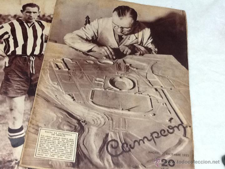 Collezionismo sportivo: Revista campe&oacute;n, lote 12 primeras revistas 1933