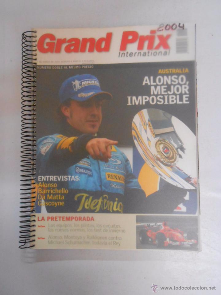 Coleccionismo deportivo: REVISTA GRAND PRIX INTERNATIONAL FORMULA 1 N&ordm; 4, 5, 6, 7, 8, 9. ENCUADERNADAS. A&Ntilde;O 2004. TDKR3