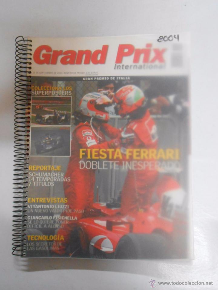 Coleccionismo deportivo: REVISTA GRAND PRIX INTERNATIONAL FORMULA 1 N&ordm; 18, 19, 20, 21, 22, 23. A&Ntilde;O 2004. TDKR3