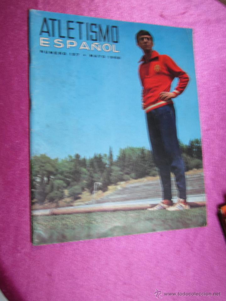 Coleccionismo deportivo: REVISTA ESPA&Ntilde;OLA DE ATLETISMO  A&Ntilde;OS 50