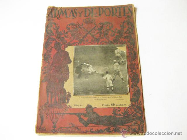 Sports collectibles: REVISTA ARMAS Y DEPORTES NUMERO 6. DICIEMBRE DE 1924