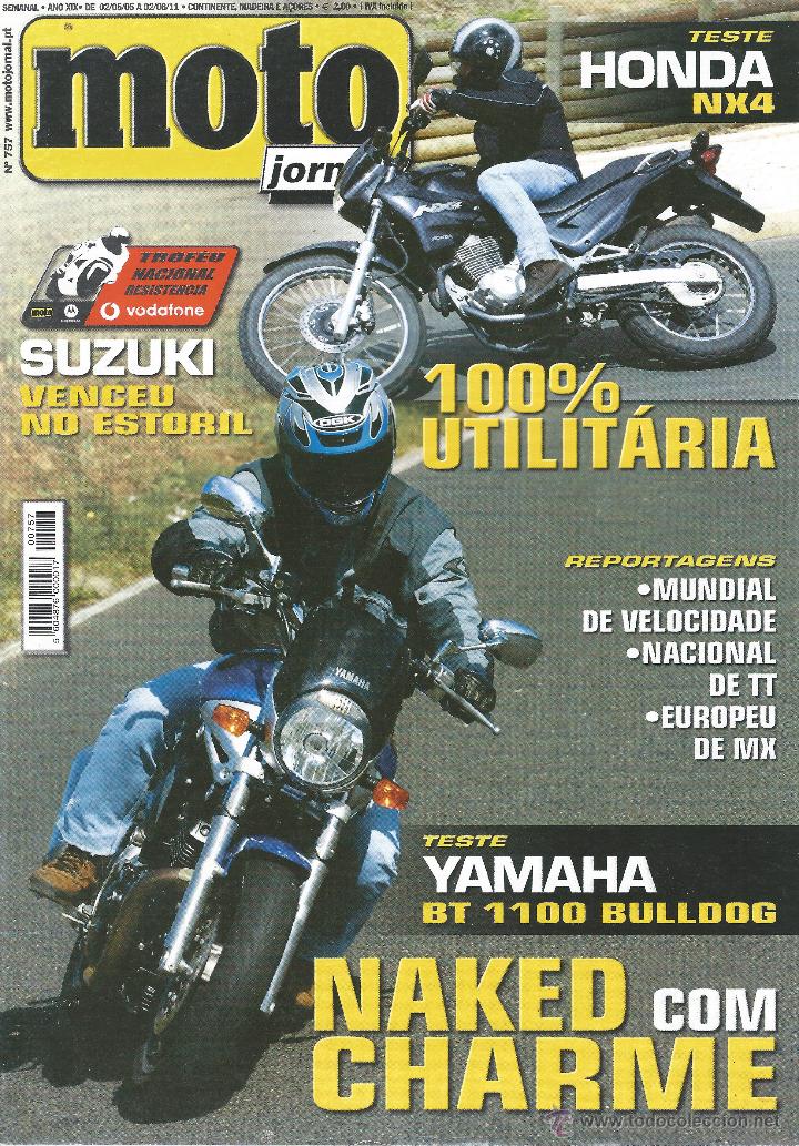 Coleccionismo deportivo: REVISTA MOTOCICLISMO - MOTO JORNAL - A&Ntilde;O 2002 - HONDA NX4 - Ed. Portugal