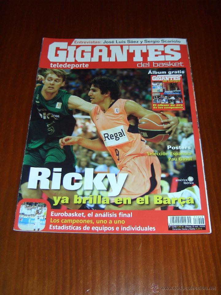Sports collectibles: Gigantes del Basket n&ordm; 1248