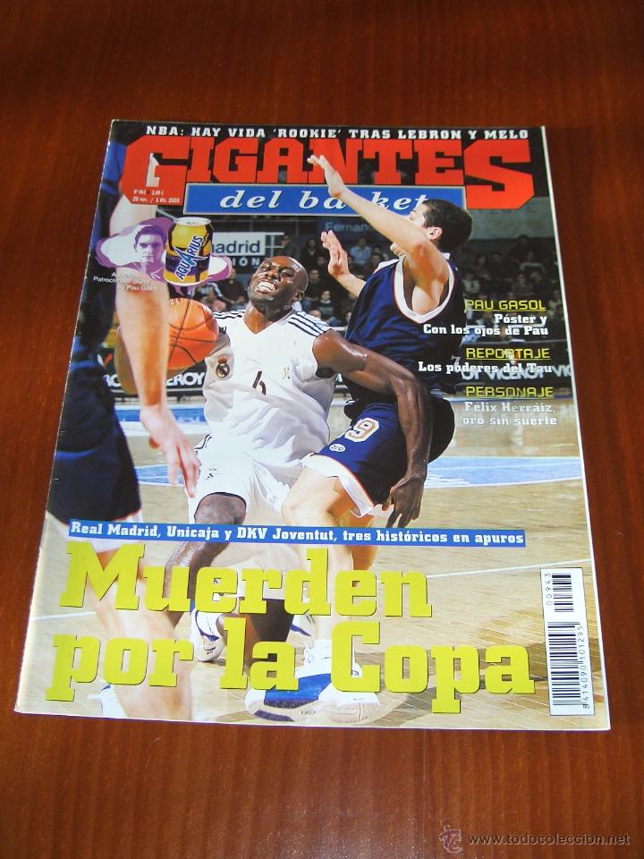 Sports collectibles: Gigantes del Basket n&ordm; 943 - En portada Elmer Bennet