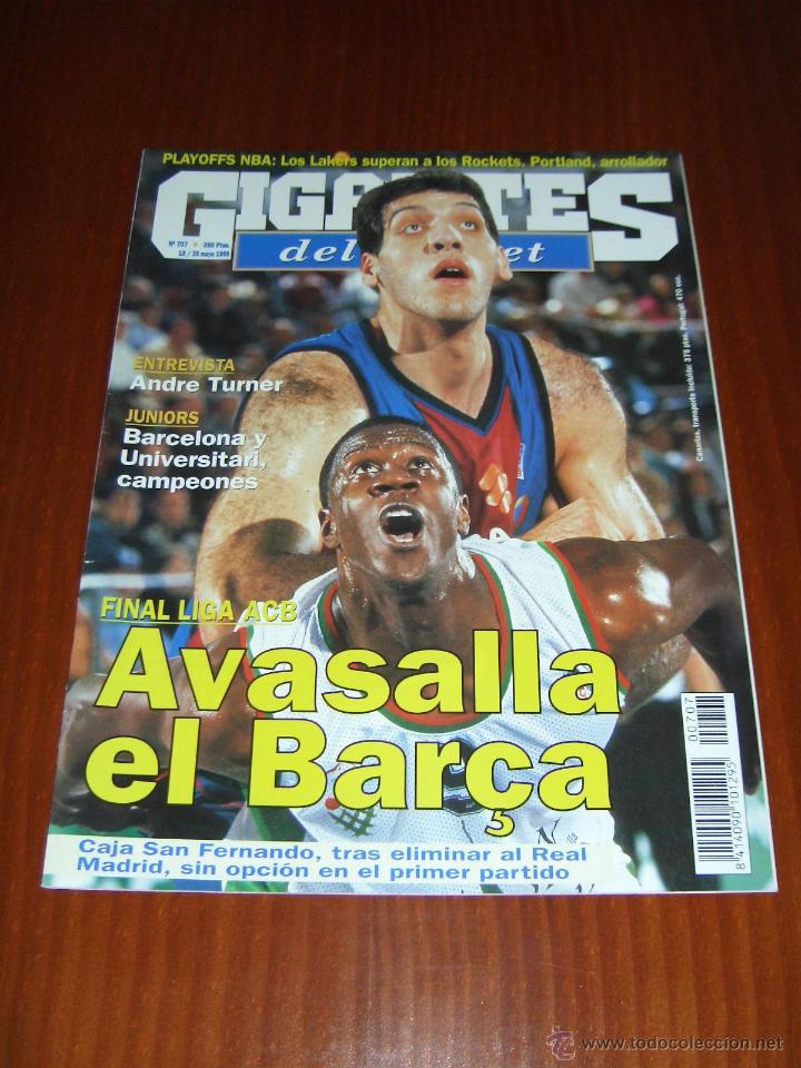 Sports collectibles: Gigantes del Basket n&ordm; 707 - En portada Roberto Due&ntilde;as